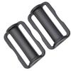 2pcs Diving Webbing Keeper 52mm Plastic Steel Diving Belt Slide Stopper for Back Plate