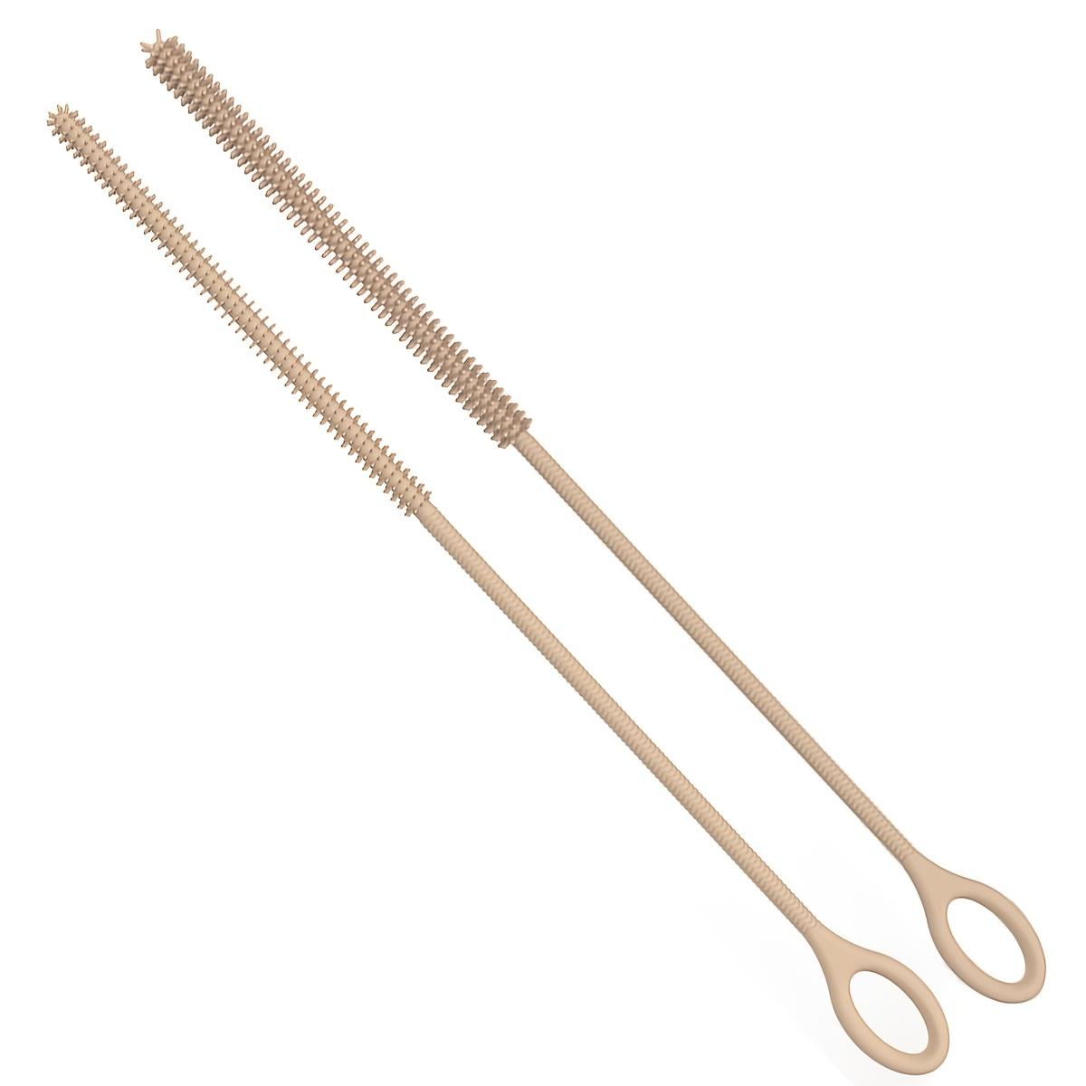 

Kitchen Long Cleaning Brush | Slim Brush for Straws, Lids, Bottles, Food-Grade Flexible, Perfect for Narrow Tube Deep Cleaning