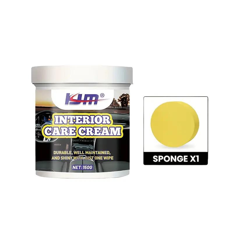 

Набор для обновления салона автомобиля: кристаллический воск для приборной панели и пластика, средство для ремонта сидений из синтетической кожи, покрытие для блеска шин