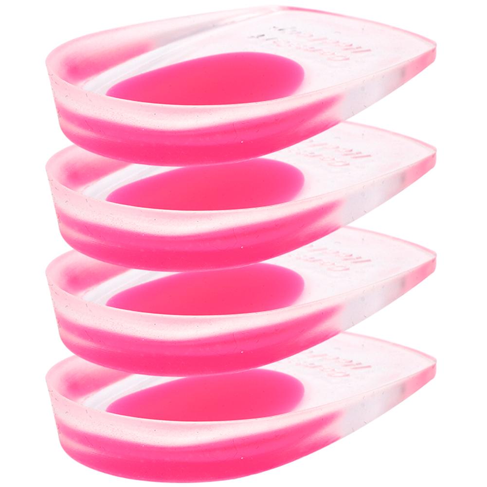 Silicone Gel Heel Cushion Insoles Support Heel Shoe Pad Relieve Foot Pain Protectors Pads