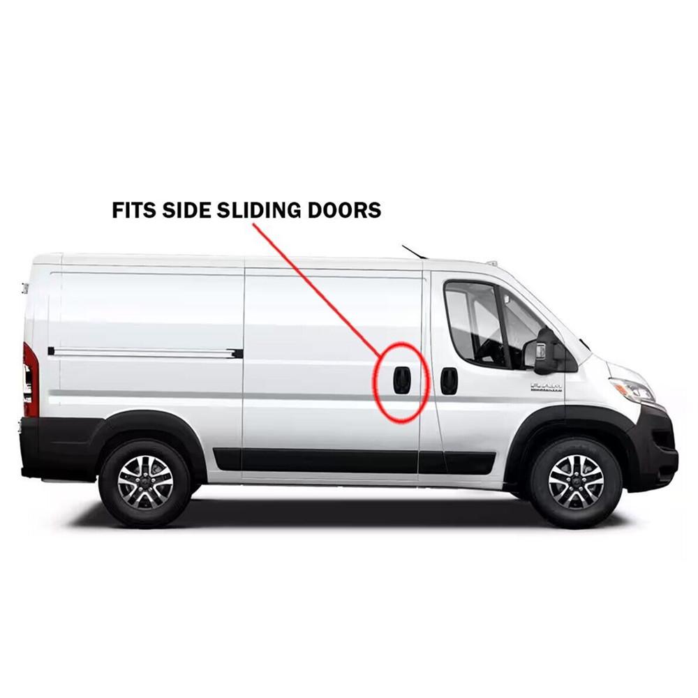 1× Side Sliding Door Handle & Cable Assy LH=RH For 2014-2022 Ram ProMaster Van