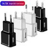Dual USB Port Mobile Phone Charger 1A/2A Travel Charging Adapter