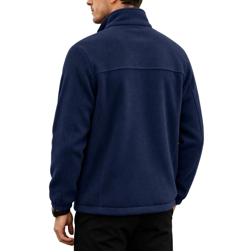 Herrenjacke mit Stehkragen für Herbst Winter Outdoor-Aktivitäten, Lässige Oberbekleidung