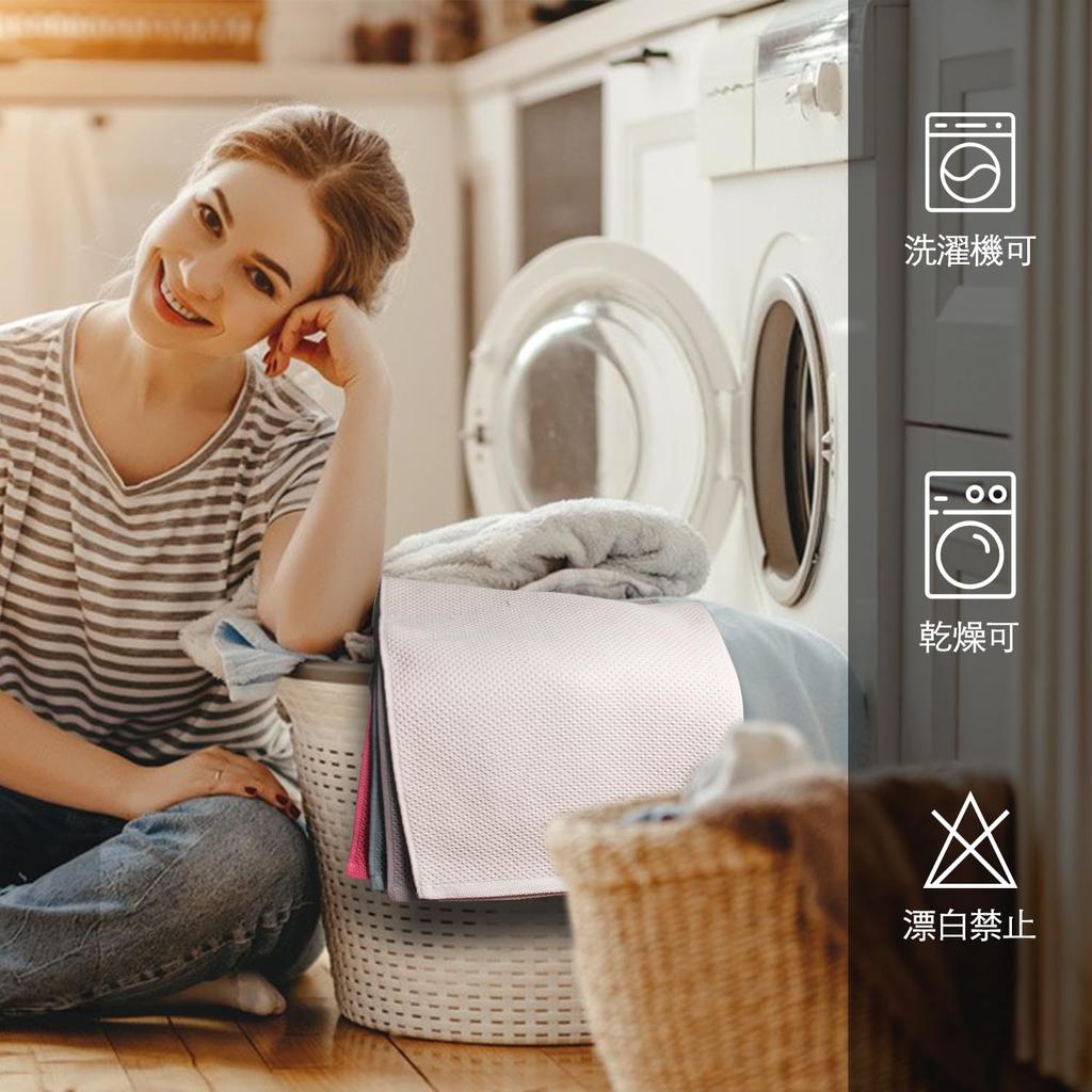 SEASHORE TREE Kitchen Countertop Set of Highly Hand For Wiping Window Bathroom Dish Cleaning 4 Colors Dishcloth, Dishcloth, Dishcloth, Waffle, Cotton,