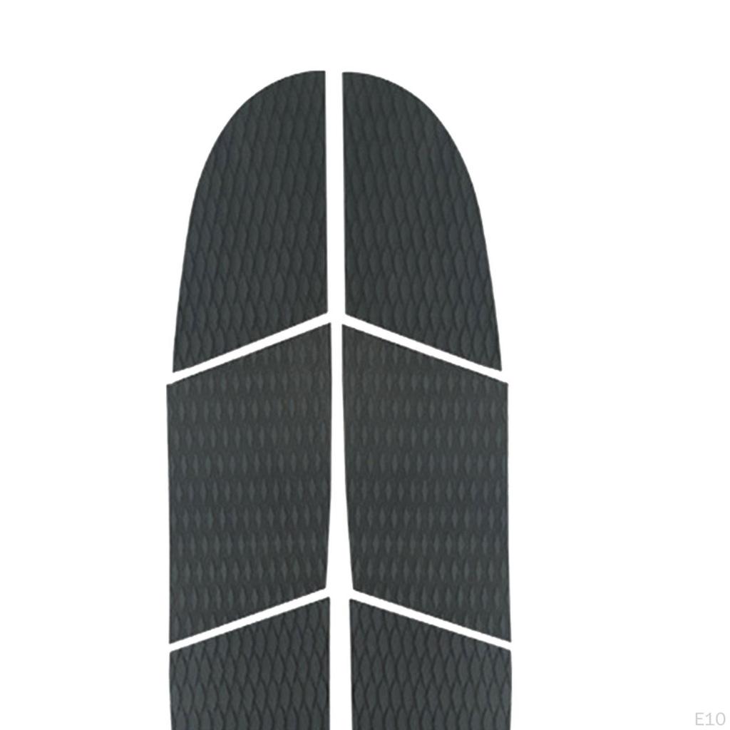 8Pcs Surfboard Traction Pad Deck Tail Pads Surf for Skimboards