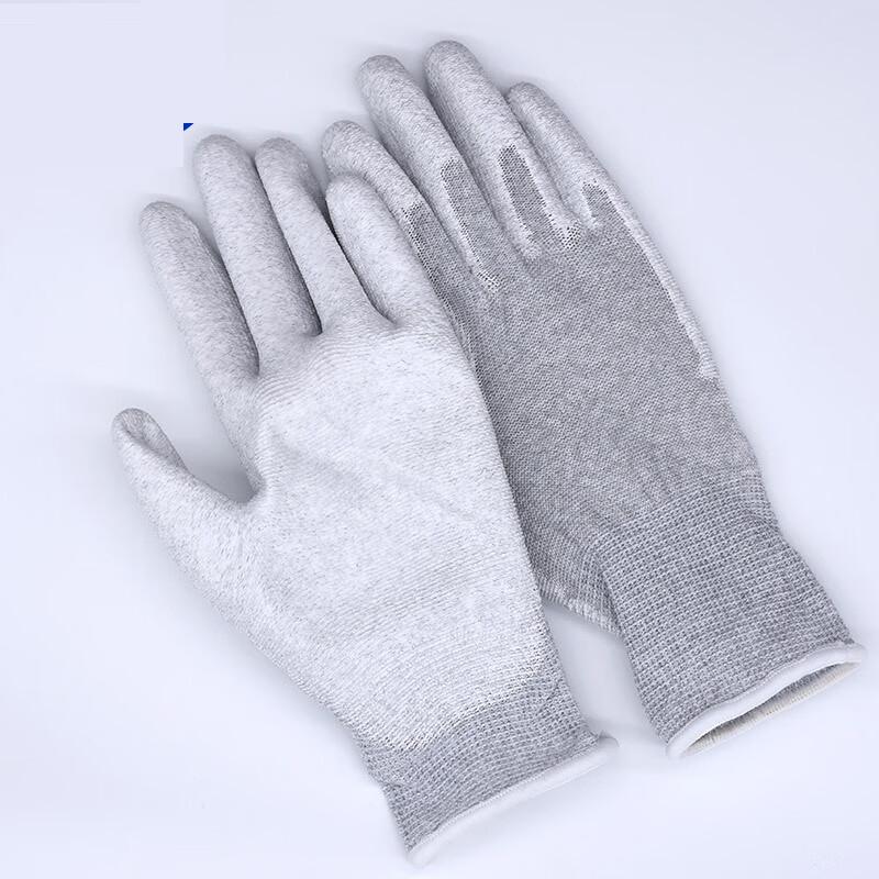 Anti-static Carbon Fiber Palm-Coated Gloves