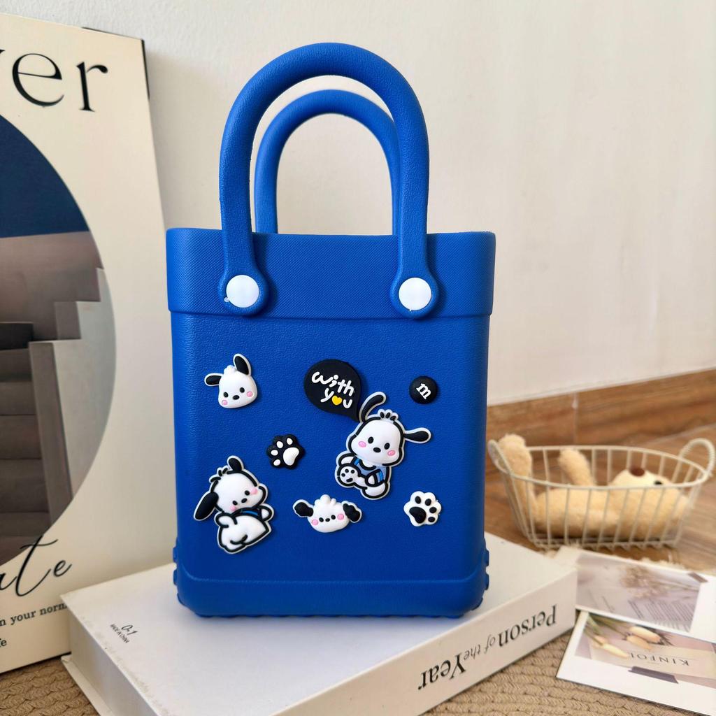 EVA Cartoon Waterproof Hole Bag: Summer DIY Mini Handbag