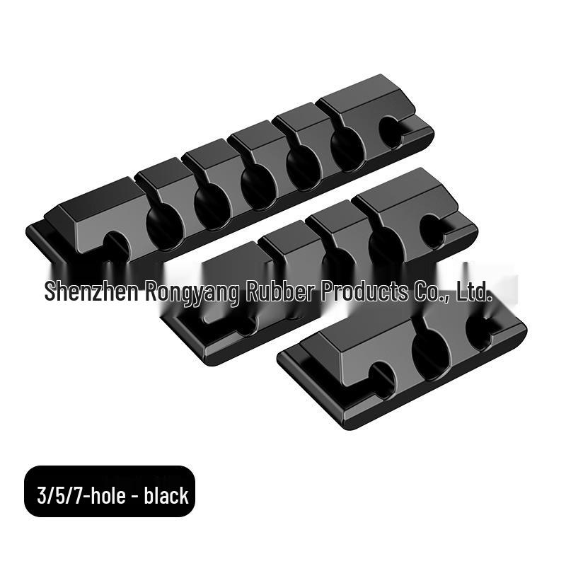 Self-Adhesive Cable Clips for Car, Home, and Office