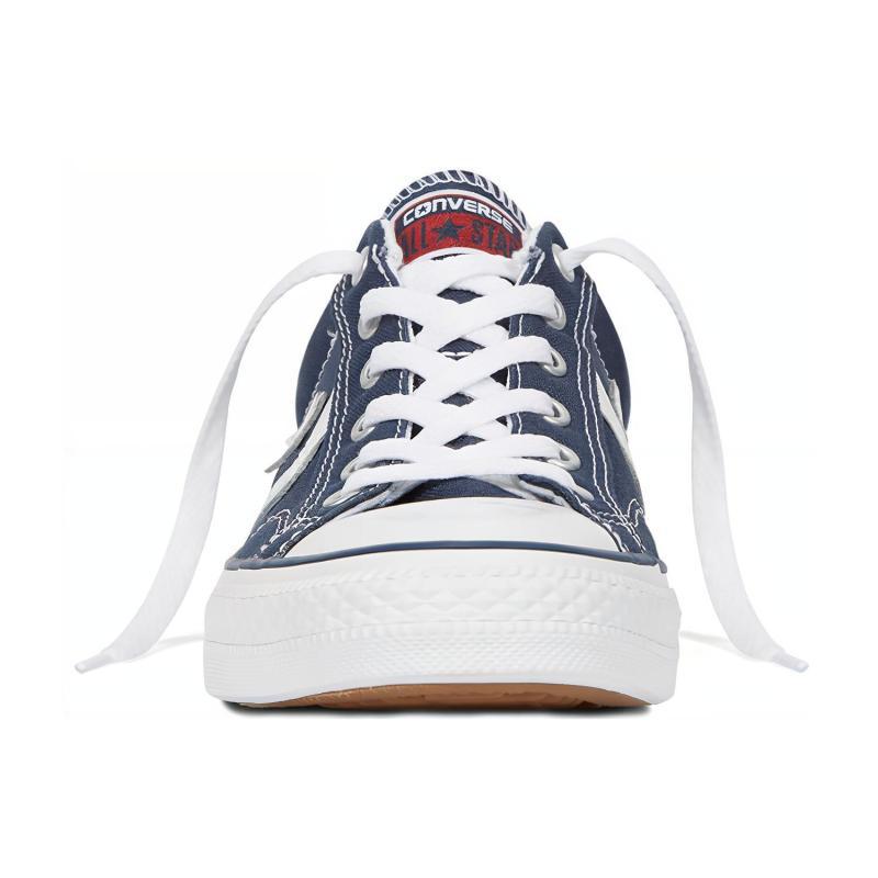 Converse Star Player 76 Comfortable and Stylish Low-Top Canvas Shoes Unisex Blue & White