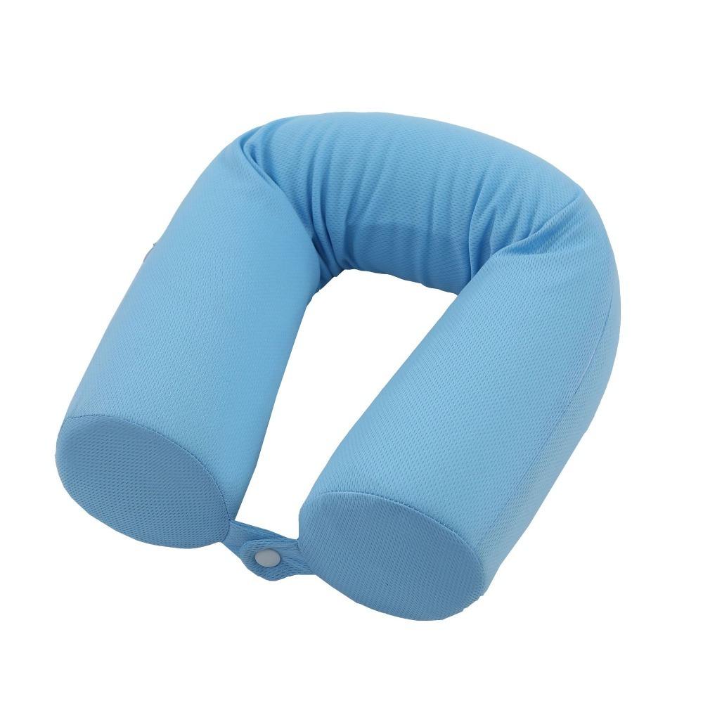 Household Cylindrical U-shaped Pillow Foldable Bendable Travel Pillow Slow Resilience Neck Pillows Sleeping