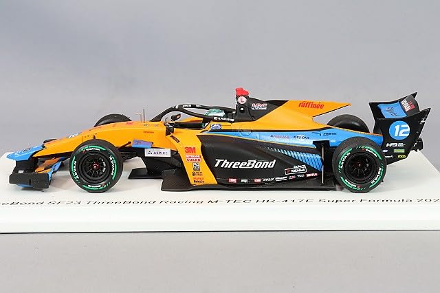 Spark Three Bond SF23 2023 Super Formula Jinrei Fukuzumi 1/43 M-TEC HR-417E #12