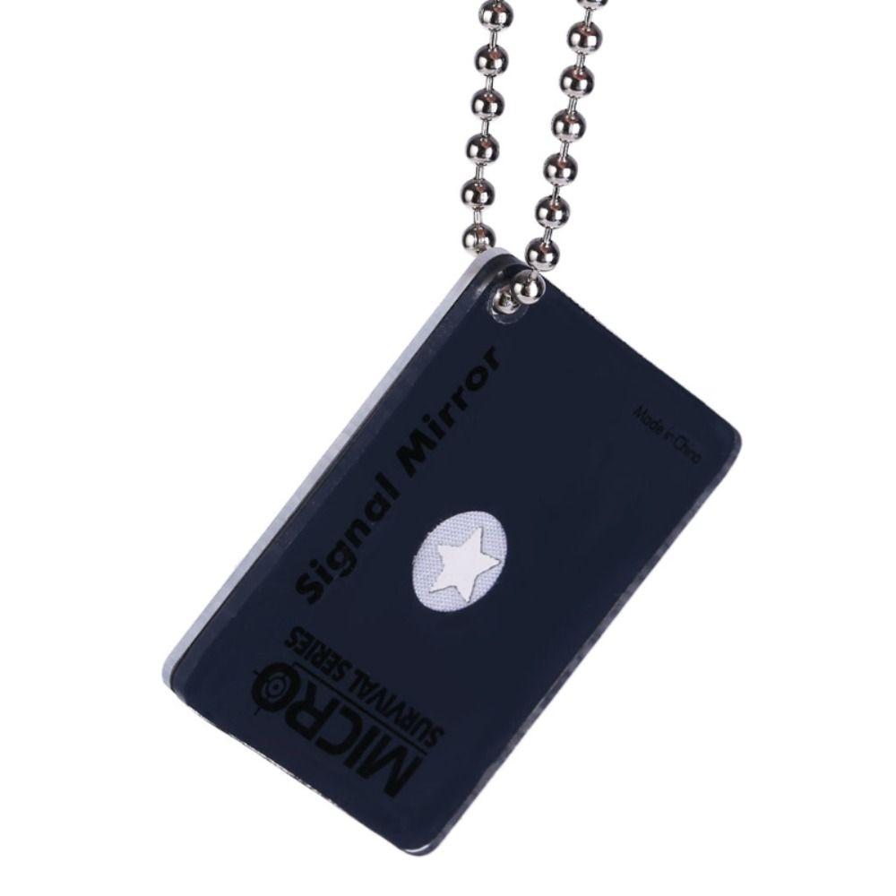 Acrylic Emergency Signaling Device Aiming Sight Survival Mirror Survival Kits