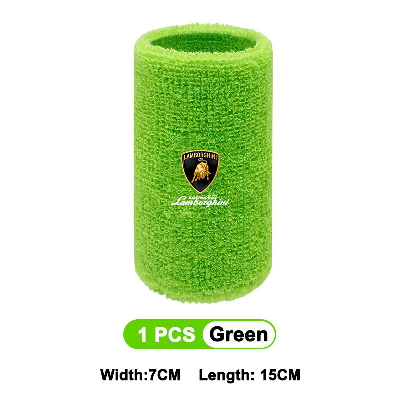 Car Lamborghini Sports Headband Wristband Ball Embroidery Stretch Boys Sticker for Working Out Quick Drying Wrist Sweat Bands HH69