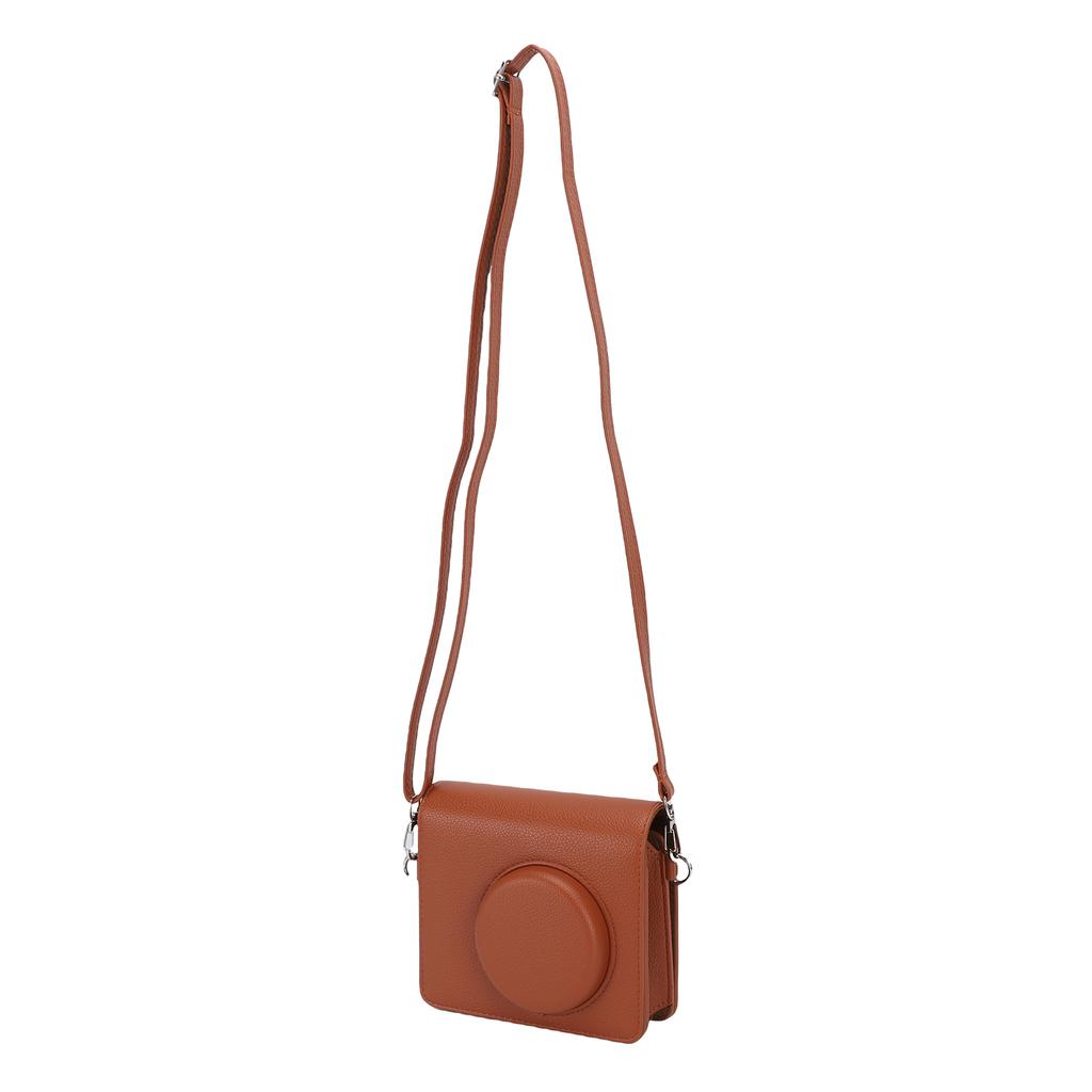 PU Leather Case Fit for MS300 2 In 1 Camera and Photo Printer Camera Ive Bag with Shoulder Strap
