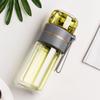 Creative Glass Thermos Mug 400ml Water Bottle Men and Women Portable Vacuum Flask Cup Teacup with Filter Business Gifts