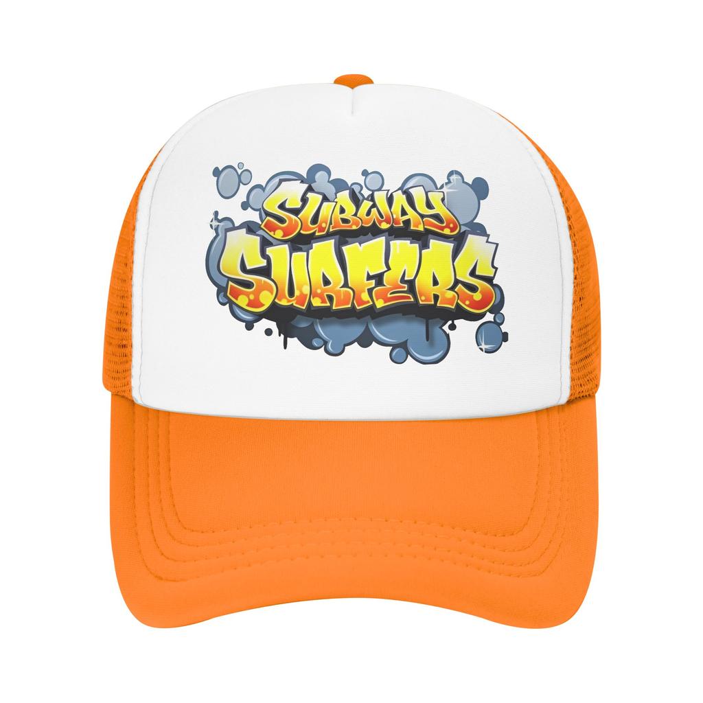 Summer Mesh Sun Hats Subway Surfers Video Game Summer Baseball Cap Street Style Hip Hop Hats Unisex WoUnisex Wholesale Baseball Caps