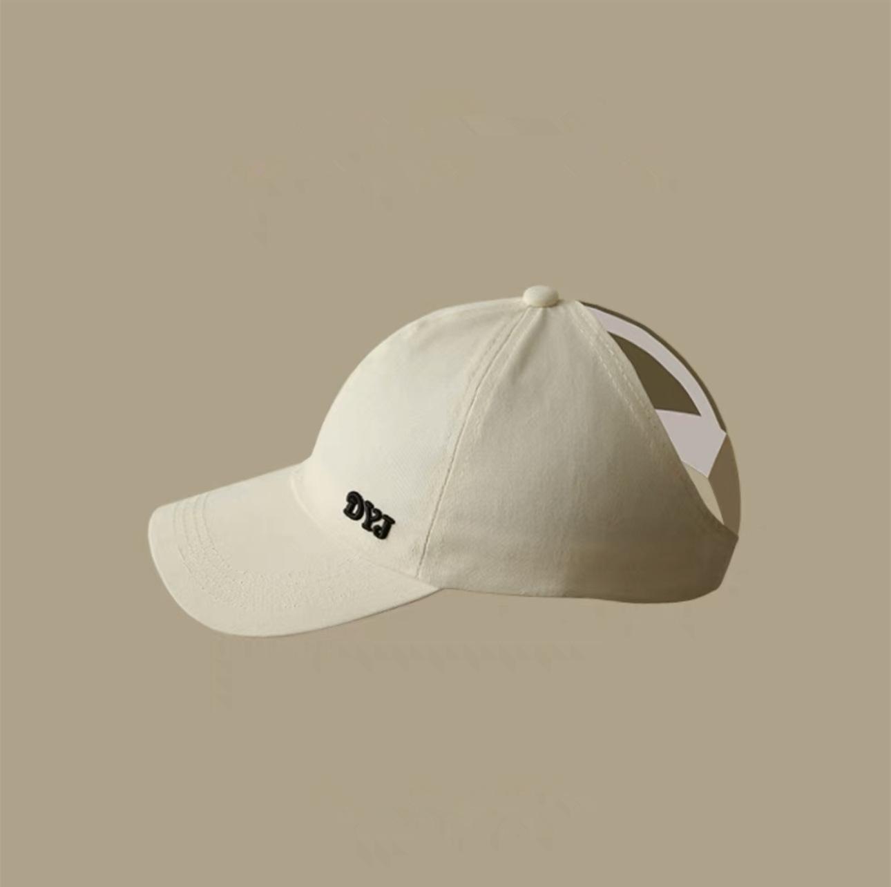 

Hat Female Autumn Premium Sense Empty Top Baseball Cap Shade Breathable Outdoor Leisure Sports Alphabet Cap Adjustable