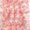 1/2/5M Cherry Blossom String Light Garland Artificial Flower Vines Fairy Lights for Bedroom Wedding Party Holiday Decoration