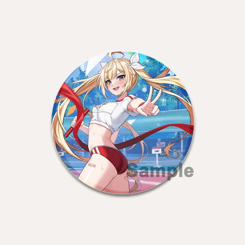 32/44/58mm Pop Anime Game Counter Side Brooches On Backpack Cartoon Figure Lapel Pins Alloy Round Cartoon Badge Gifts Jewelry Accessory