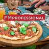 Ensemble Plaque À Pizza Perforée Et Roulette - FACKELMANN PROFESIONAL - 32 Cm