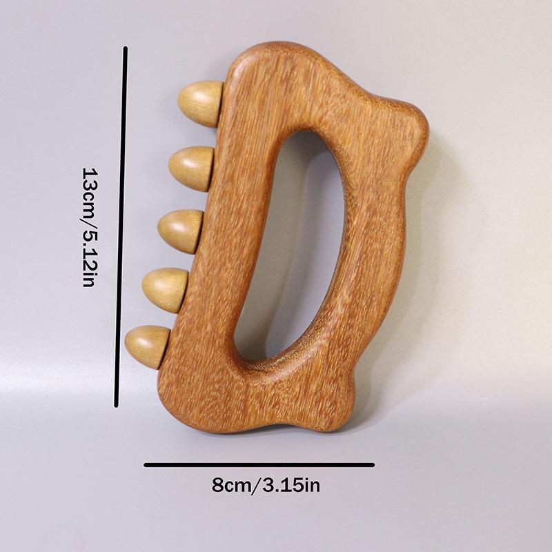 Holztherapie Massagebrett Lymphdrainage Holzmassagegerät Bauch Meridianbürste Für Körperformung Cellulitereduzierung