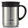 (TIGER) Insulated Water Bottle with Tea Filter, Stainless Steel Office Cup CWM-A035 Stainless Steel Color 350ml