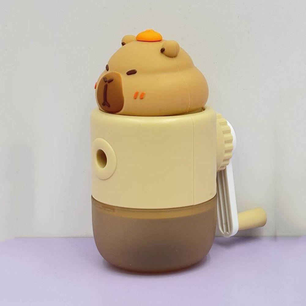 Automatic Lead Capybara Pencil Cutter Single Hole Pencil Cutter Tool  Kids