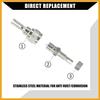 5/16" Boat Fuel Connector Male Female and Locking Nut for Tohatsu for Nissan 2/4-Stroke Outboard/Marine Boat Motor Fuel Tank Connector/Stainless
