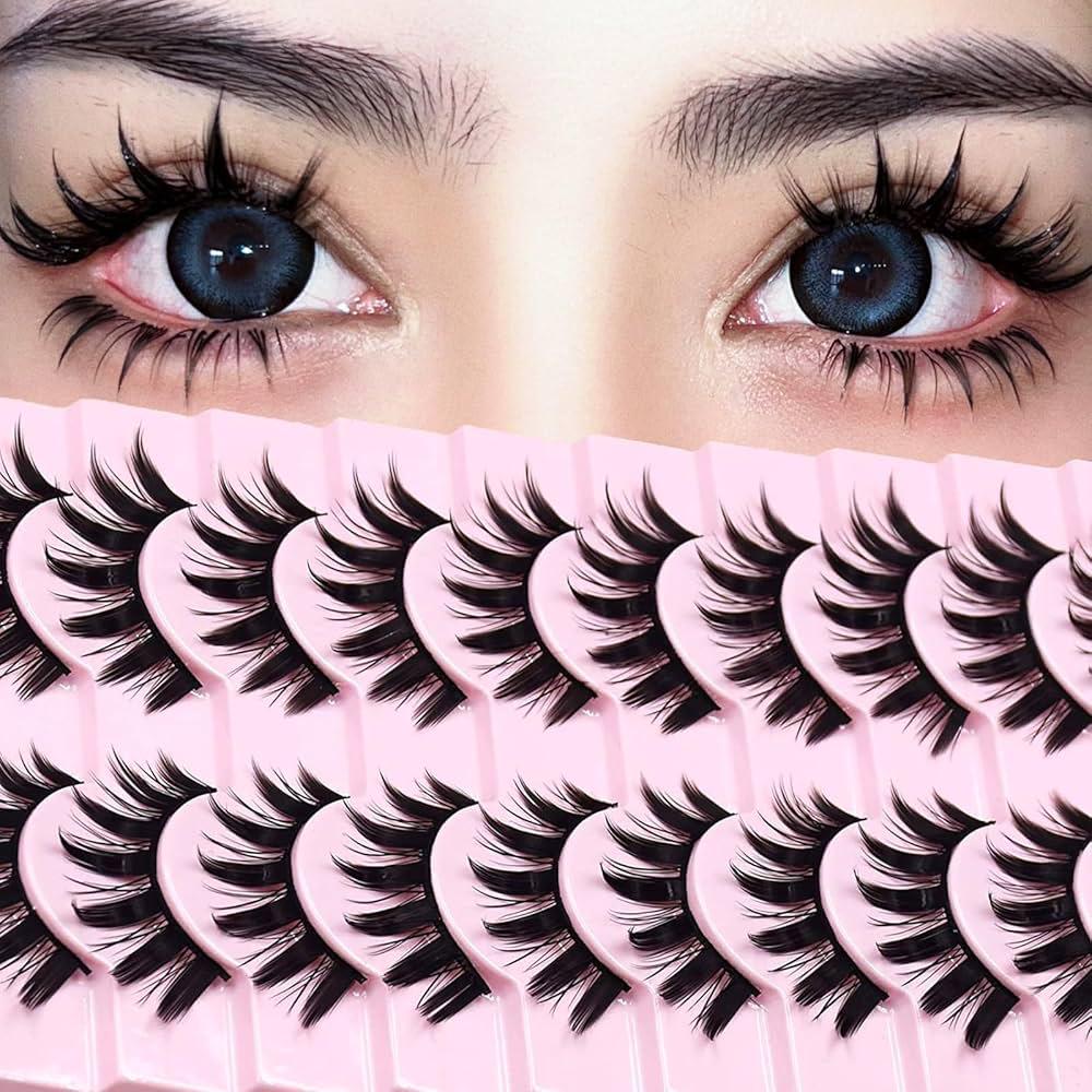 

Barbie-Style Russian Curl Comic False Eyelashes - Popular in Europe & America