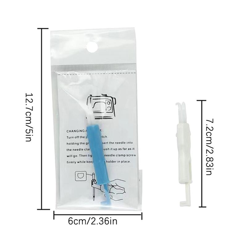 Sewing Machine Needle Threader Stitch Insertion Tool Automatic Threader Quick