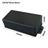 Waterproof Storage Case White Black Housing Instrument Case  Electronic Supplies