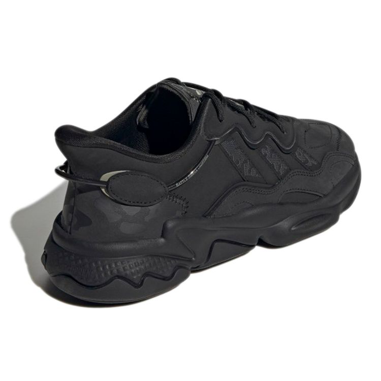 Adidas Originale Stoff Synthetisches Leder Bequem Sport Rutschfest Abriebfest Low-Top Lifestyle Freizeitschuhe Unisex Freizeitschuhe Schwarz GY9021