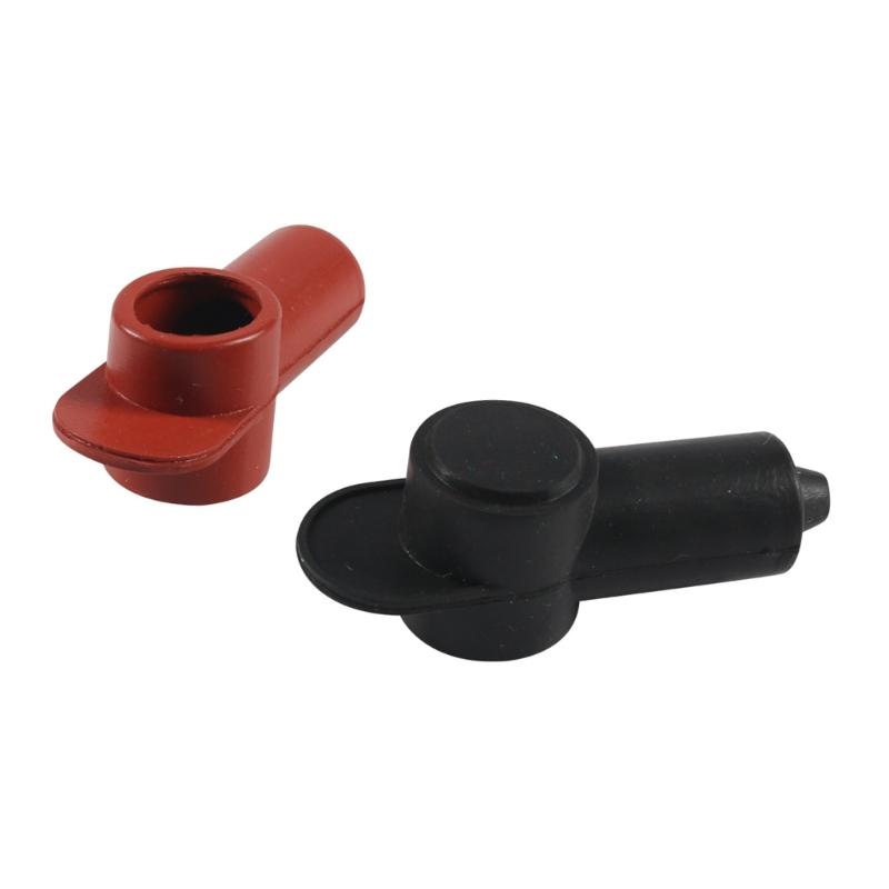 5Pair Battery Terminal Cover Insulating Flexible Protector Positive and Negative Terminal Caps Car Battery Cover