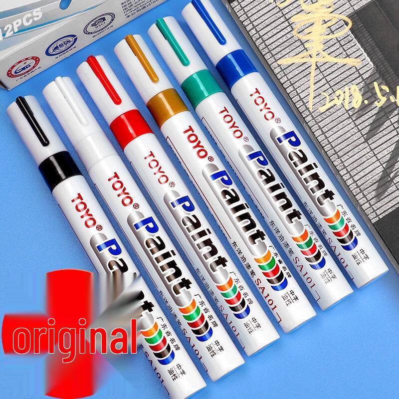 Toyo Paint Pen SA101: 10-pack Black & White Touch-up Markers with Free Shipping.