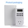 Outlet Timer 24 Hours Programmable and Plug In Timer for Electrical Outlets Indoor Digital Timer for Aquarium Light and Lamp