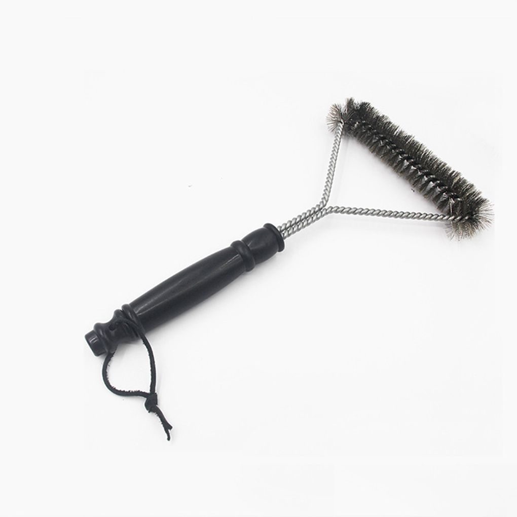 11 Inch BBQ Cleaning Brush Stainless Steel Barbecue Grill Cooking Cleaner Tools