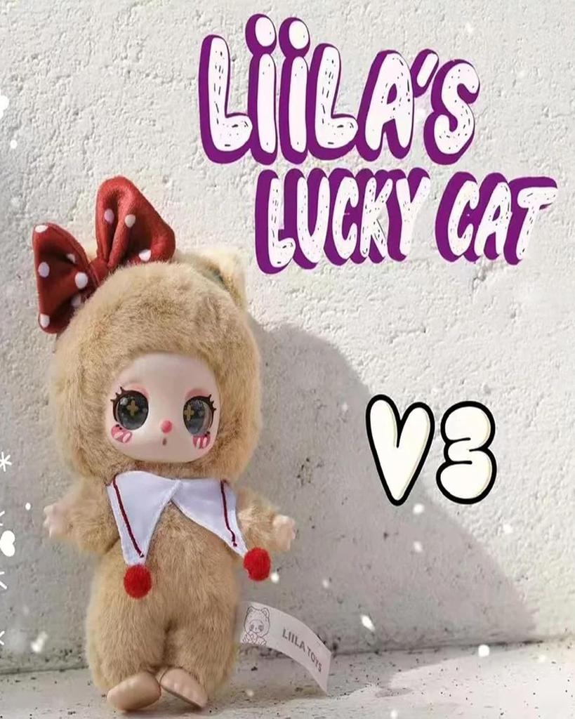 TRRCEPOS 3rd Honeyland Enchantment Series Authentic Lovebu Keychain Fluffy Curly Hair Interchangeable Bow Macaron Colors Bag Blind Box Specifications