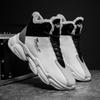Outdoor Running Sports Leisure Shoes  Winter High Top Cotton Shoes Men's Fashion Plush Warm Comfortable Anti Slip Snow Shoes