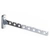 8/10 Holes Stainless Steel Clothes Rack Hook Foldable Clothes Hanging Rod Multi-Purpose Clothes Drying Rack for Closet Storage