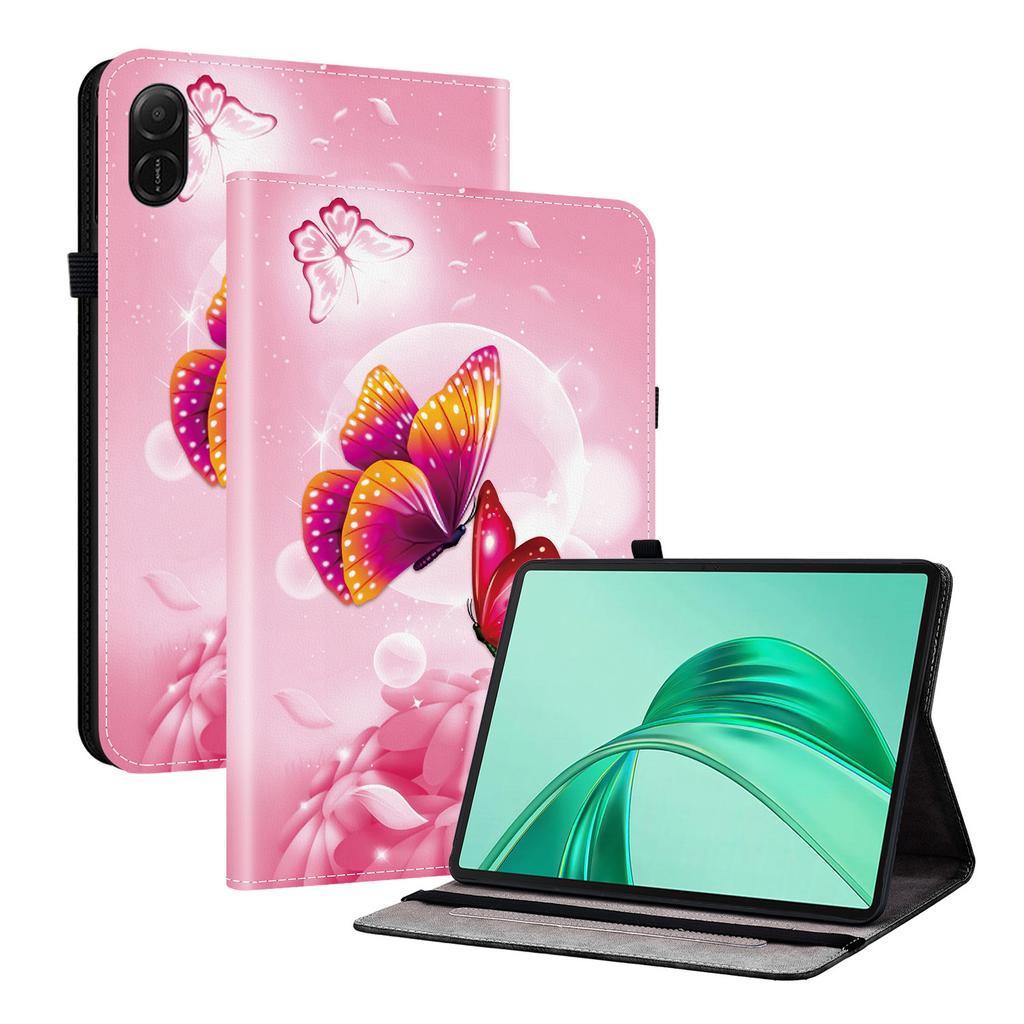 PU Leather Tablet Case for Honor Pad X8a - 11 Styles! Durable, with 2 Stand Slots, Pencil Holder & Card Slots, Flexible TPU Back Cover