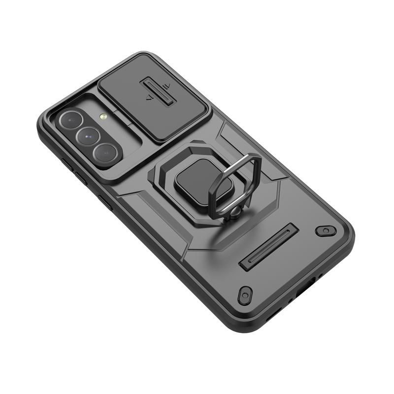 Ringhalterung Handyhülle für Samsung Galaxy A56 5G Hülle Abdeckung für Samsung Galaxy A36 5G Schiebefenster Funda Rückseite