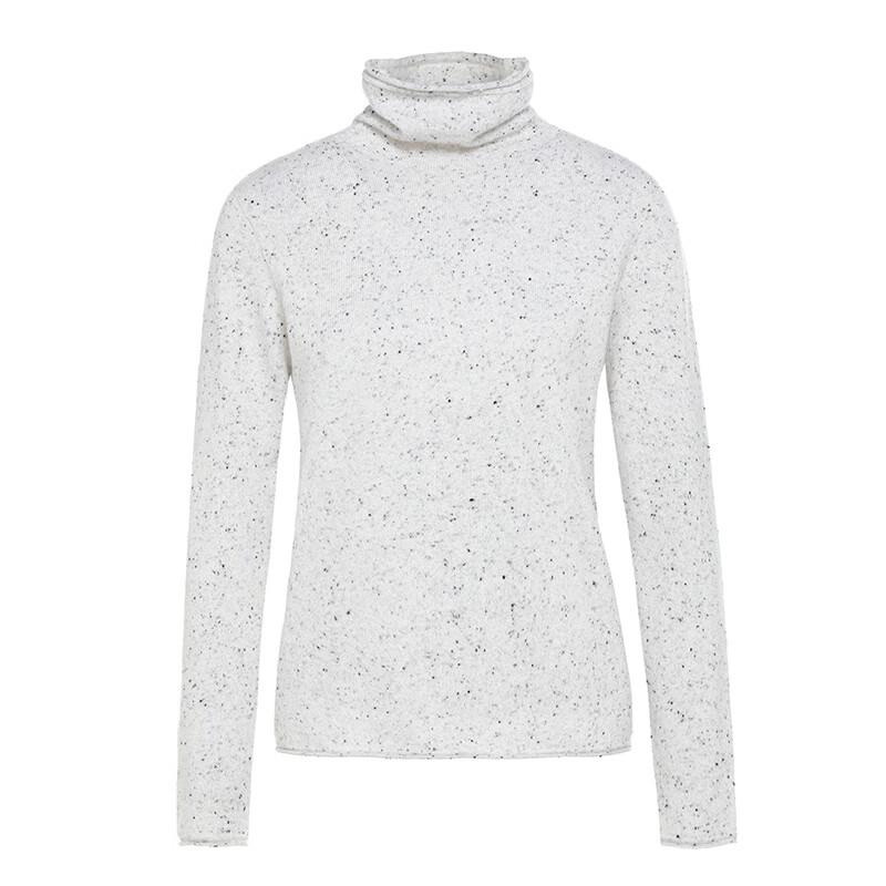 G·TENNA MH82167 Women's Mélange Turtleneck Cashmere Sweater