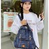 Schoolbag Washed Mori Durable Backpack Large Capacity Retro Casual Backpack Simple Versatile Student Bag Girls Bag