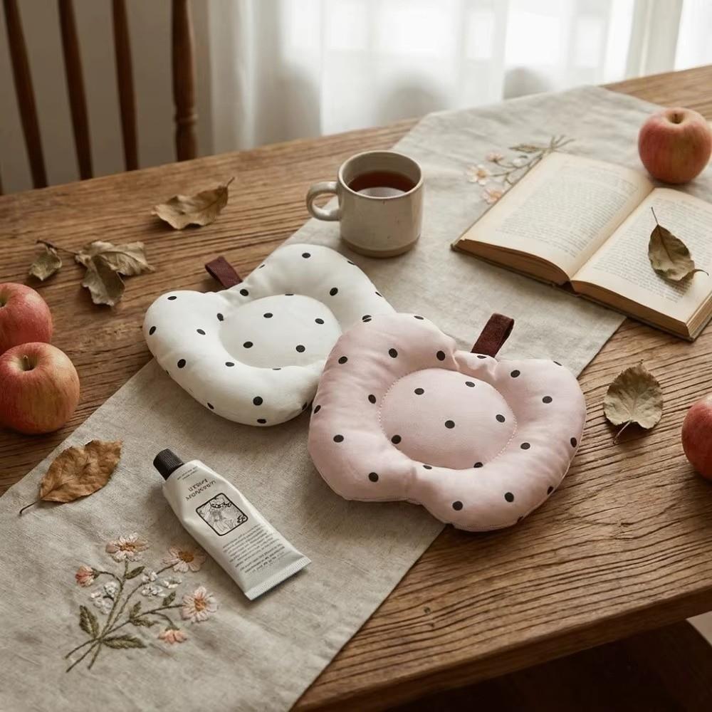 Thickened Insulation Pad Apple Shape Table Mat Kawaii Clip Cotton Coaster  Kitchen Mat Decor