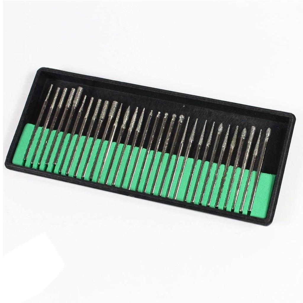 

30 шт./компл. набор сверл для ногтей, профессиональный набор ручек для электрического маникюра и педикюра