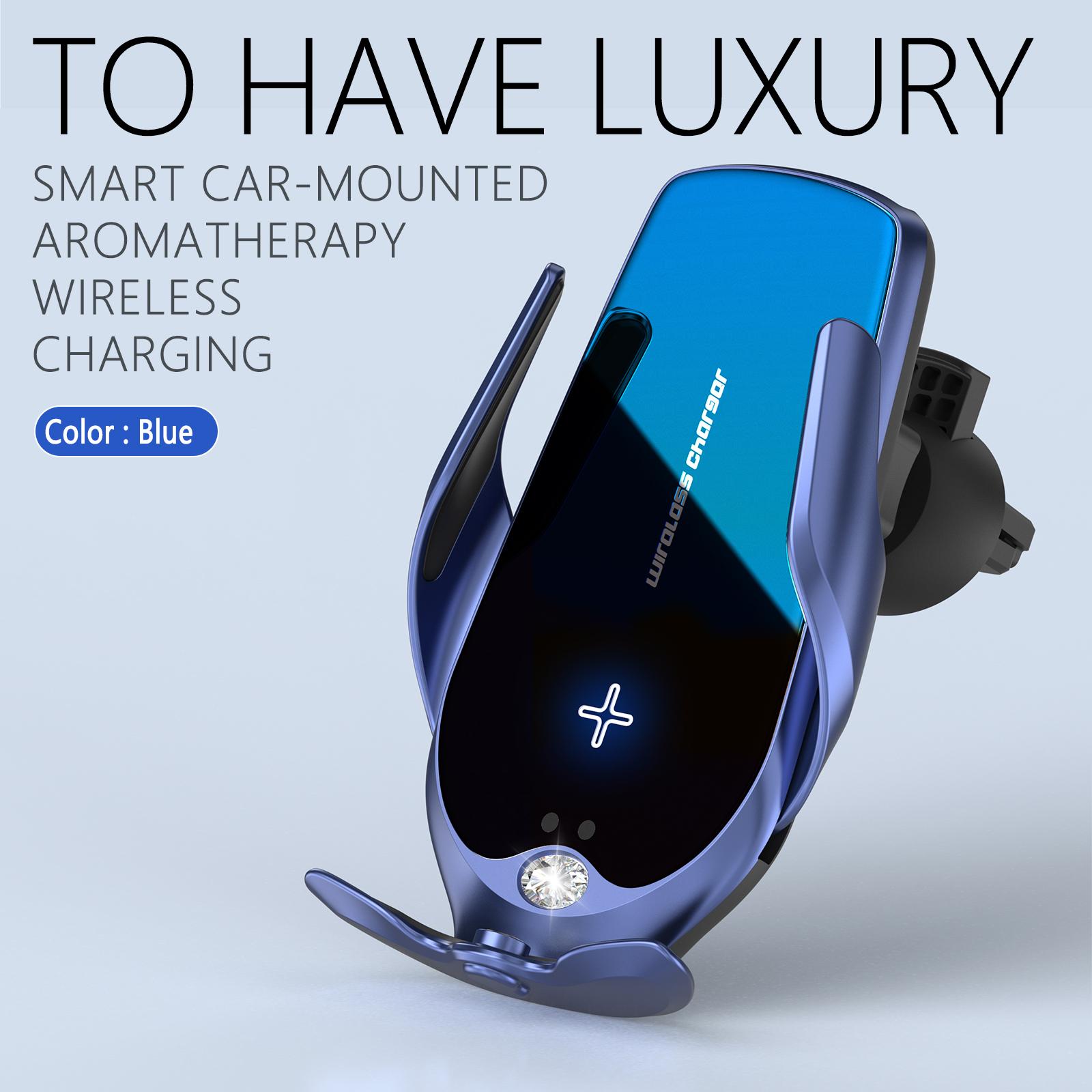 

Автомобильный держатель для быстрой беспроводной зарядки 15 Вт, крепление для зарядки Qi с магнитной головкой, универсальный кронштейн для мобильного телефона, вращение на 360 градусов, вентиляционное отверстие as picture