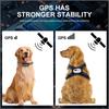 GPS Drahtloser Hundezaun Elektrischer Verstellbarer Hundewestenzaun mit 3 Trainingsmodi Wiederaufladbares Haustier