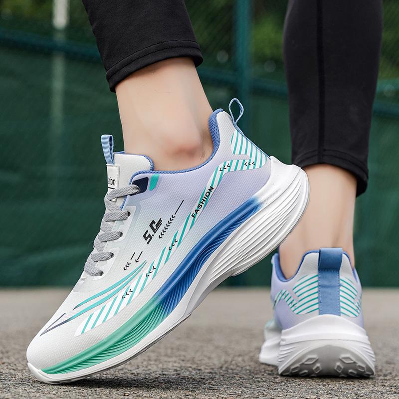 Men's racing running shoes New spring summer breathable light outdoor casual sneakers fashion classic students speed sports shoe