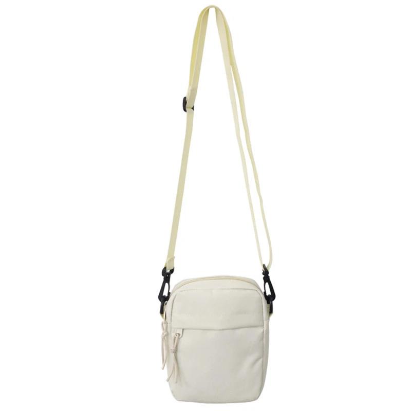 Sacs en bandoulière Messenger pour hommes Toile décontractée Petite pochette zippée Crossbody Simple petit sac bandoulière Crossbody Sac homme Bolso Hombre