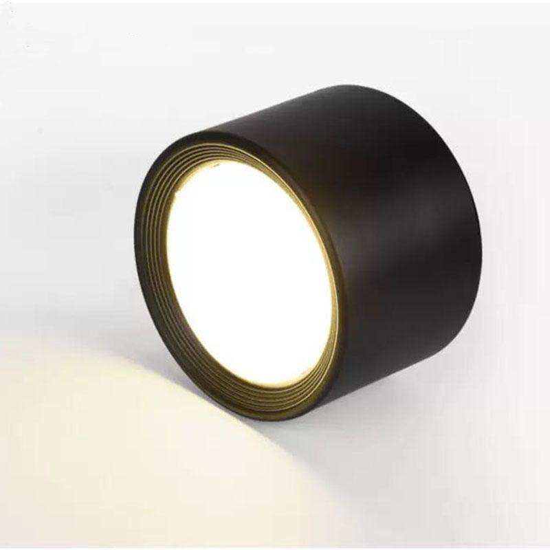 Nordic Modern Surface Mounted Downlight LED Ceiling Light Spotlight Three Light Color Conversion LED Downlight Indoor Lighting